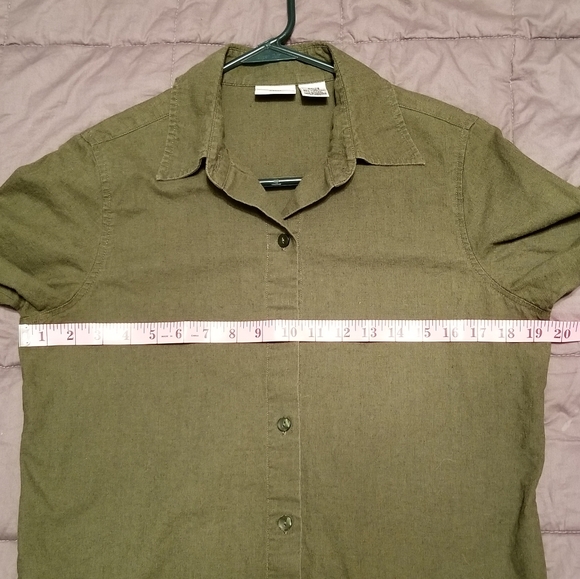 2/$24 Linen/Cotton Blouse! - Picture 7 of 7